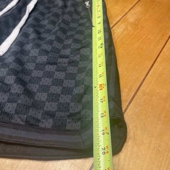 Bascom Projects 1993 Basketball Shorts Checkered Board Pattern Large - Picture 13 of 16